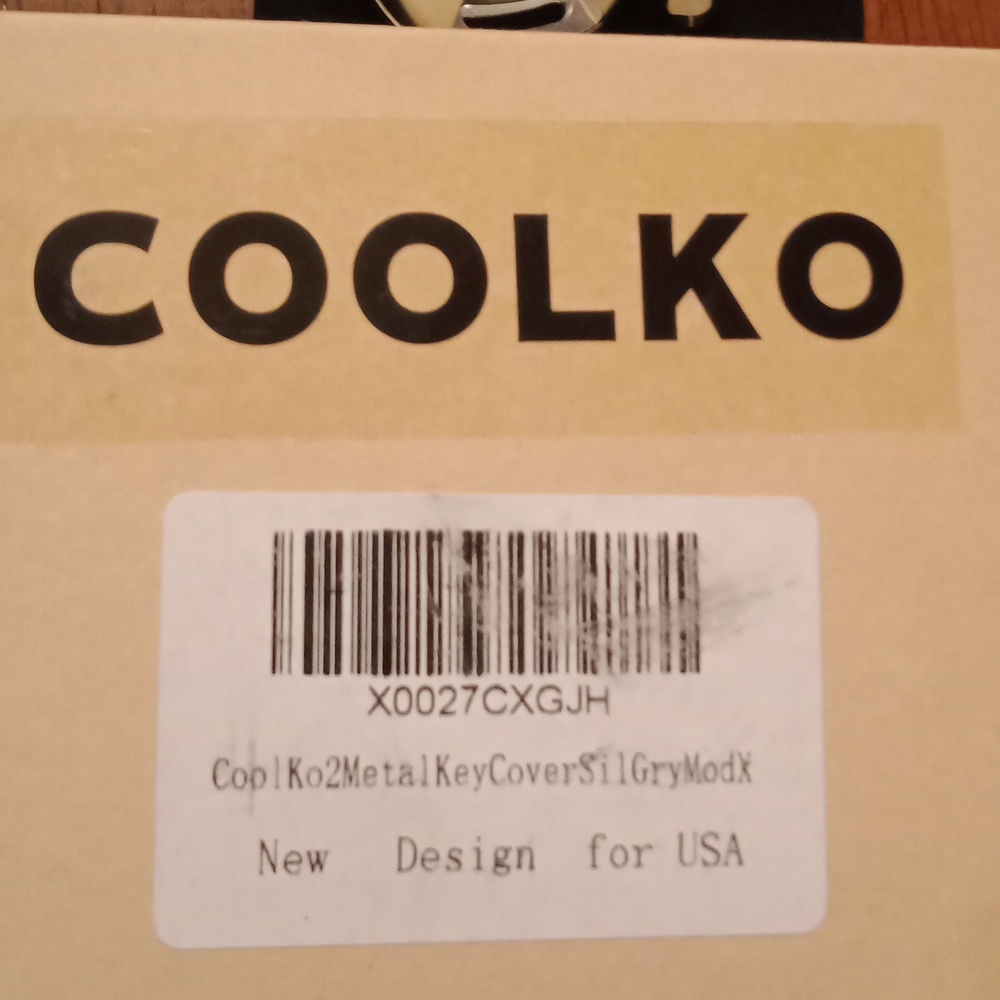 Tesla Model X Coolko key fob covers - Picture 3 of 3